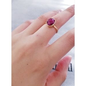 Ruby Stone gold Ring